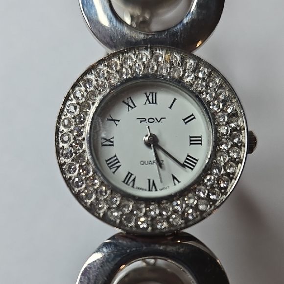 POV Women's Quartz Watch, Stainless Steel Back, Japan Movement - Untested - Picture 2 of 8